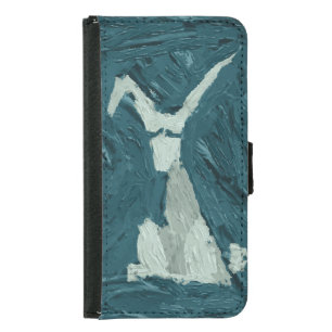 Cute Rabbit Design Samsung Galaxy S5 Wallet Case