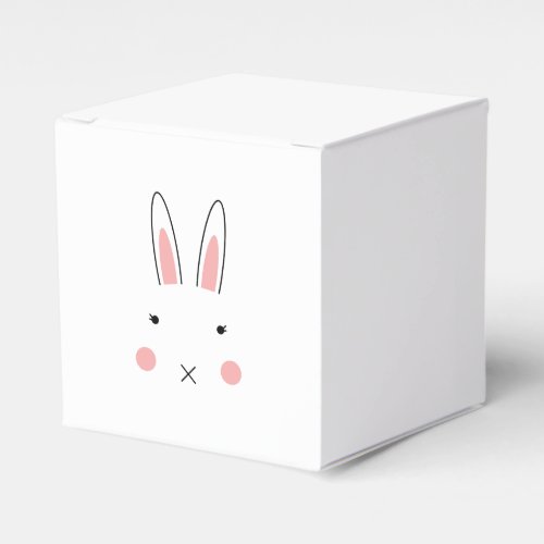 Cute Rabbit Face Treat Box