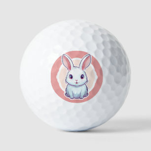 cute rabbit Golf Balls