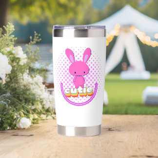 Cute Rabbit Insulated Tumbler
