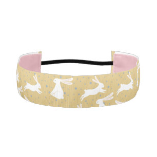 Cute Rabbit Pattern Design Athletic Headband