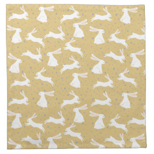 Cute Rabbit Pattern Design Cloth Napkin