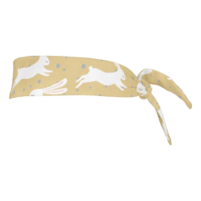 Cute Rabbit Pattern Design Tie Headband (Rotate 90)