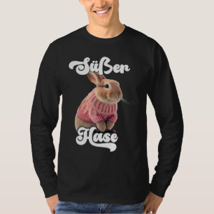 Cute Rabbit Retro Winter Ski Rabbit T-Shirt