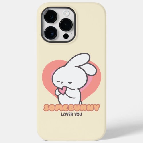 Cute Rabbit Some Bunny Loves You Case_Mate iPhone 14 Pro Max Case