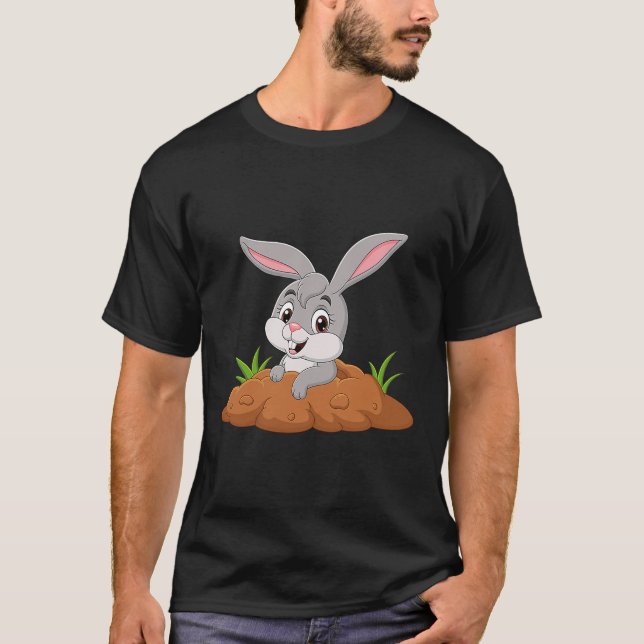 Cute Rabbit T-Shirt (Front)
