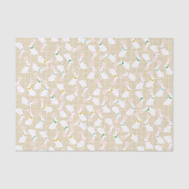 Cute Rabbit Tissue Paper (Front)