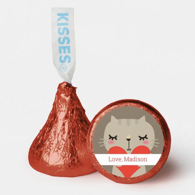 Cute rabbit with love hershey®'s kisses® (Front)
