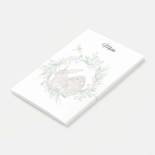 Cute Rabbits Notes (Angled)