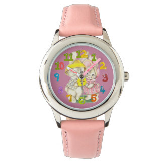 Cute rabbits watch