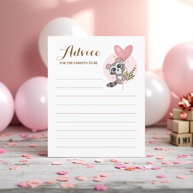  Cute Raccoon Baby Shower Game Advice For Parents (Cute Raccoon Baby Shower Game Advice For Parents)