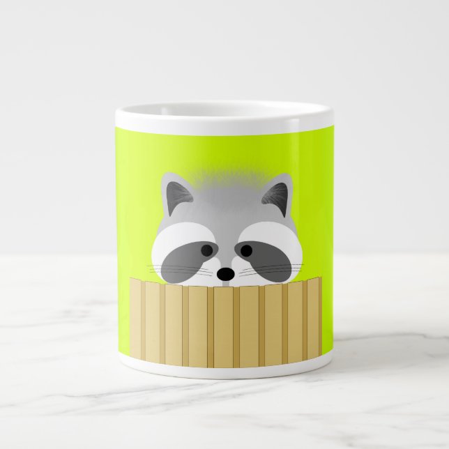 Cute Raccoon Mug (Front)