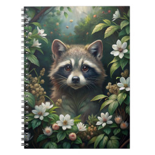 Cute Raccoon Notebook