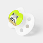Cute Raccoon Pacifier (Front Right)