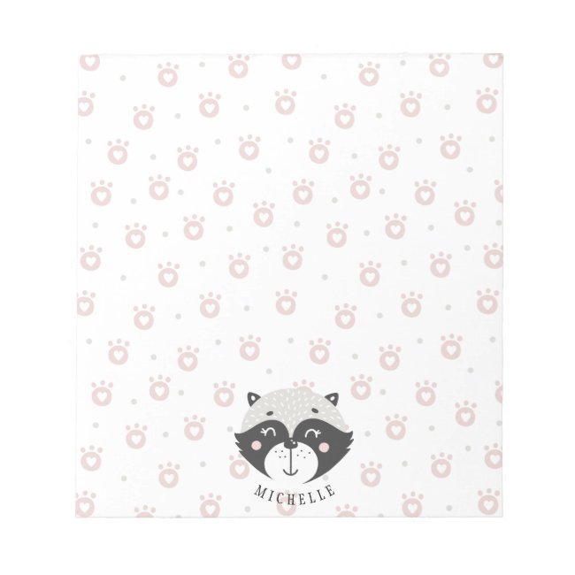 Cute Racoon Personalized