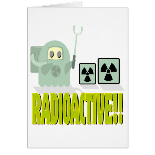 cute radioactive dude cards