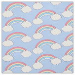 Cute Rainbow custom color fabric