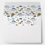 Cute Rainbow Dinosaur Pattern Envelope