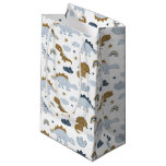 Cute Rainbow Dinosaur Pattern Small Gift Bag