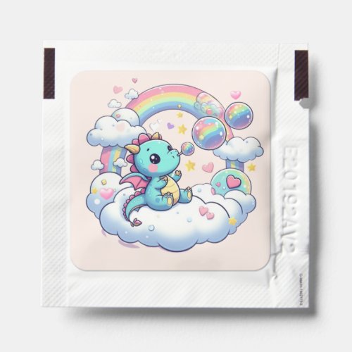 CuteRainbowDragonWhimsical  Hand Sanitizer Packet