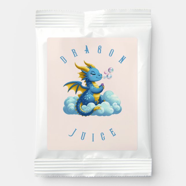 Cute/Rainbow/Dragon/Whimsical  Lemonade Drink Mix (Front)