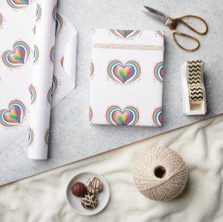 Cute Rainbow Hearts,