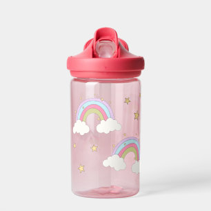 Cute Rainbow Little Stars  Water Bottle