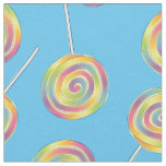 Cute Rainbow Lollipops Kids Candy Fabric