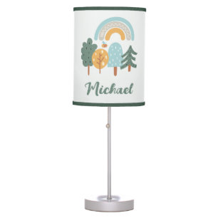 Cute Rainbow Magic Forest Table Lamp