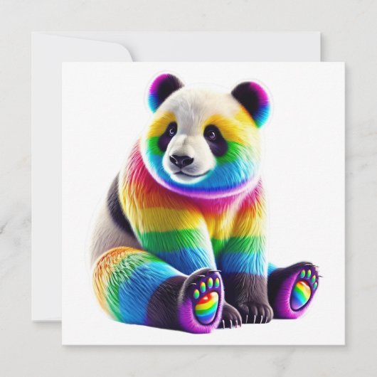 Cute Rainbow Panda (Front)