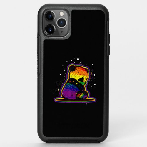 Cute Rainbow Panda Funny Heart Rainbow LGBT Pride OtterBox Symmetry iPhone 11 Pro Max Case