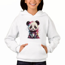 Cute Rainbow Panda Pullover