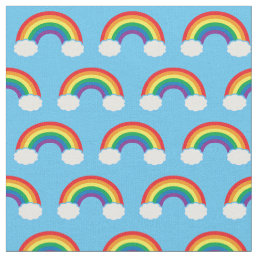 Cute Rainbow Pattern Fabric