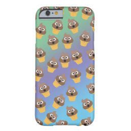 Cute Rainbow Poop Emoji Ice Cream Cone Pattern Barely There iPhone 6 Case