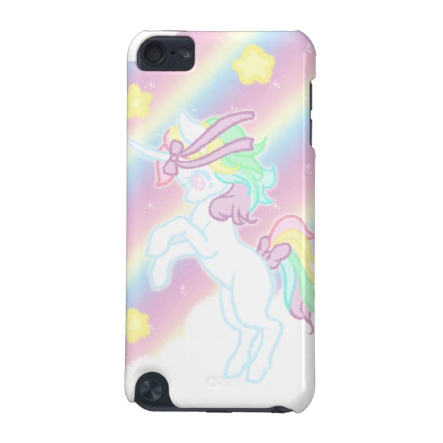 Cute Rainbow Unicorn iPod Touch 5G Case (Back)