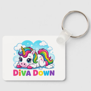 Cute Rainbow Unicorn Keychain