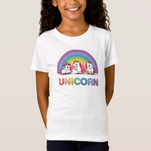 Cute Rainbow Unicorns T-Shirt