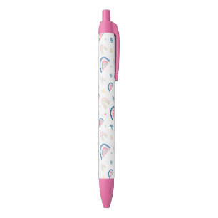 Cute Rainbows & Hearts Pattern Pen