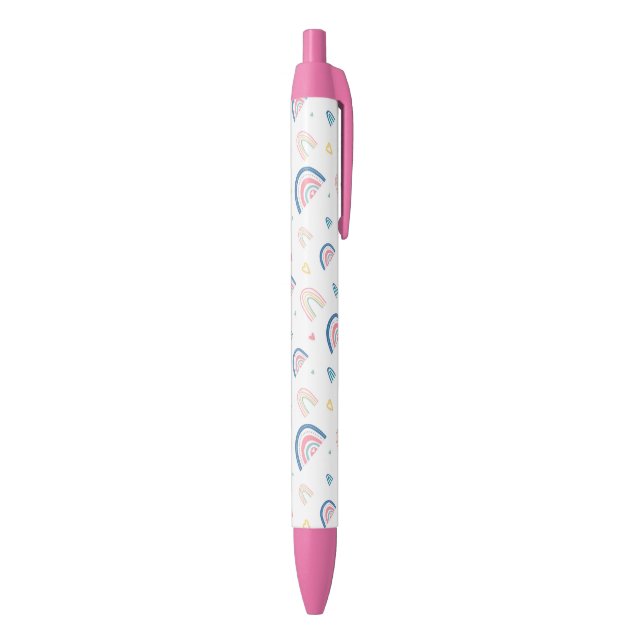 Cute Rainbows & Hearts Pattern Pen (Bottom (Vertical))