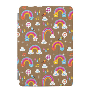 cute rainbows pattern iPad mini cover