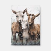 Cute Rainy Day Goats  Picture Ledge (Photo 2)