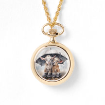 Cute Rainy Day Goats