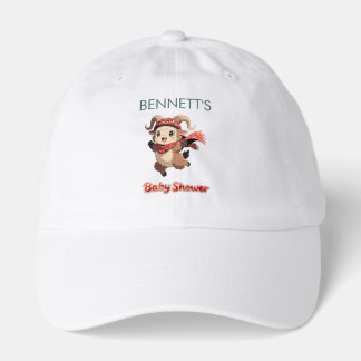 Cute Ram Winter Baby Shower  Hat