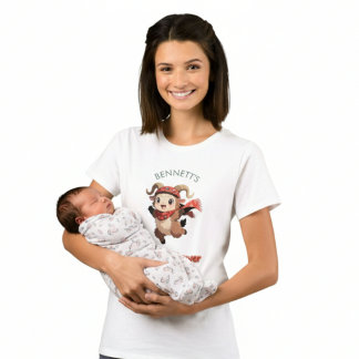 Cute Ram Winter Baby Shower T-Shirt