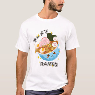Cute Ramen Japanese Food T-Shirt