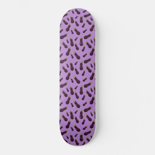 Cute random Eggplant pattern Throw Pillow iPad Pro Skateboard