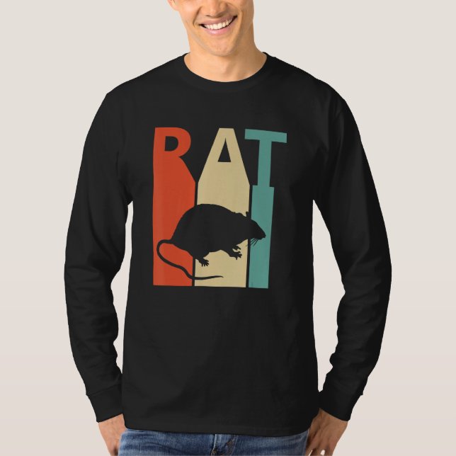 Cute Rat Animal T-Shirt (Front)