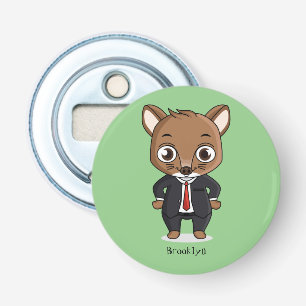 Cute rat cartoon illustration bottle opener
