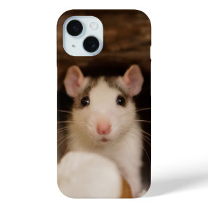 Cute Rat iPhone 15 Case