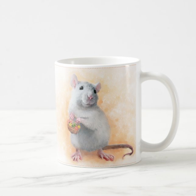 Cute rat coffee mug (Right)